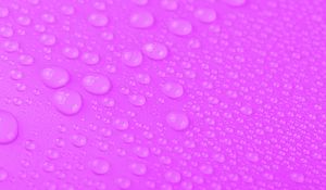 Preview wallpaper water, drops, liquid, macro, purple