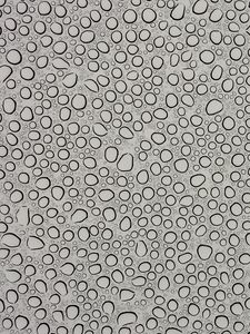Preview wallpaper water, drops, macro, gray
