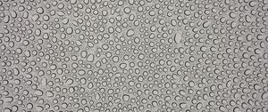 Preview wallpaper water, drops, macro, gray