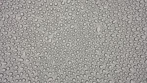 Preview wallpaper water, drops, macro, gray
