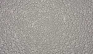 Preview wallpaper water, drops, macro, gray