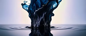 Preview wallpaper water, drops, splashes