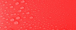 Preview wallpaper water, drops, wet, macro, red