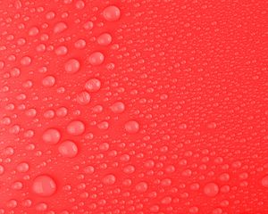 Preview wallpaper water, drops, wet, macro, red