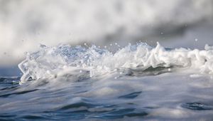 Preview wallpaper water, foam, spray, macro