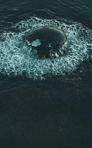 Preview wallpaper water, foam, surface