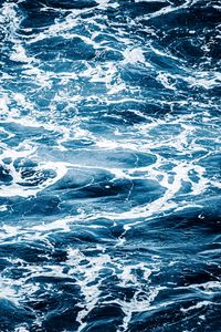 Preview wallpaper water, foam, waves, wavy