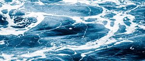 Preview wallpaper water, foam, waves, wavy