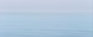 Preview wallpaper water, fog, horizon, surface, minimalism