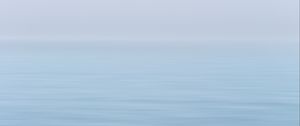 Preview wallpaper water, fog, horizon, surface, minimalism