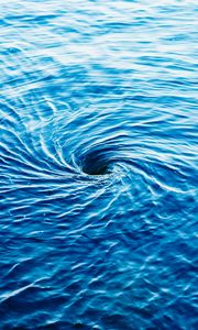 Preview wallpaper water, funnel, ripples, rotation