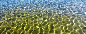 Preview wallpaper water, glare, ripples, distortion, sand