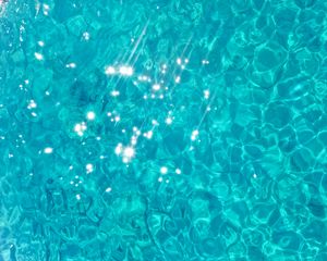 Preview wallpaper water, glare, waves, wavy, pool