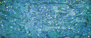 Preview wallpaper water, grid, coins, blue