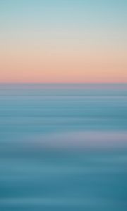 Preview wallpaper water, horizon, sky, gradient