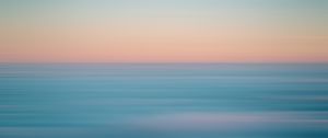 Preview wallpaper water, horizon, sky, gradient
