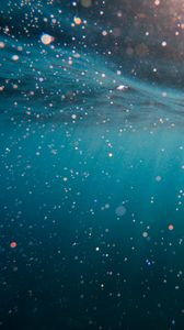 Preview wallpaper water, light, glare, underwater, depth