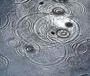 Preview wallpaper water, rain, waves, glare, macro