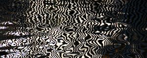 Preview wallpaper water, reflection, stripes, distortion, abstraction