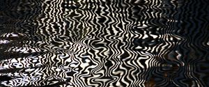 Preview wallpaper water, reflection, stripes, distortion, abstraction