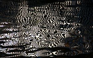 Preview wallpaper water, reflection, stripes, distortion, abstraction