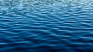 Preview wallpaper water, ripples, blue, nature