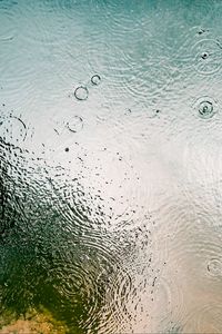 Preview wallpaper water, ripples, circles, waves, macro