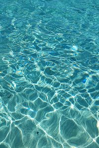 Preview wallpaper water, ripples, glare, blue, background