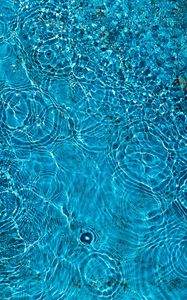 Preview wallpaper water, ripples, glare, waves, distortion