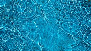 Preview wallpaper water, ripples, glare, waves, distortion
