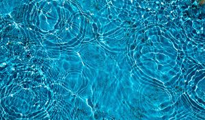 Preview wallpaper water, ripples, glare, waves, distortion