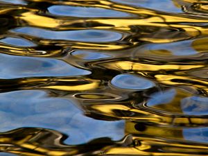 Preview wallpaper water, ripples, glare, dark