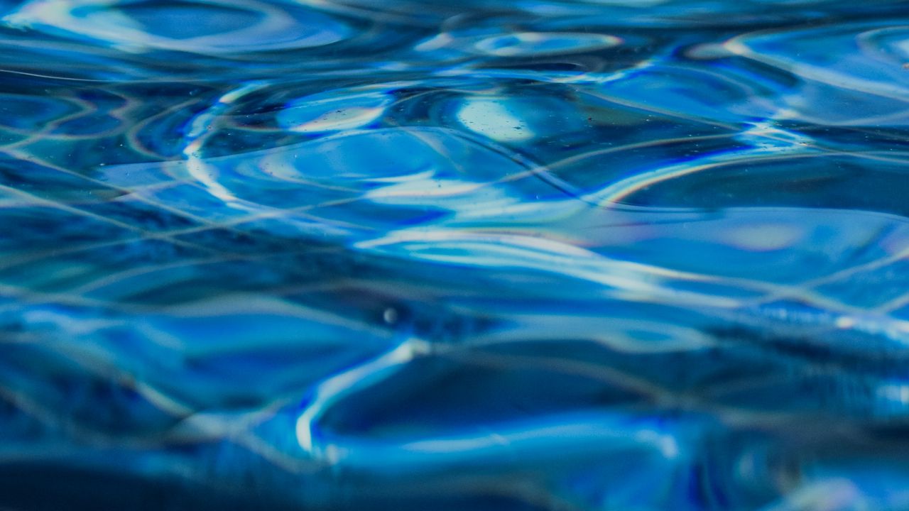 Wallpaper water, ripples, macro, water surface