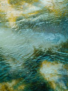 Preview wallpaper water, ripples, river, surface
