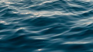 Preview wallpaper water, ripples, sea, blur