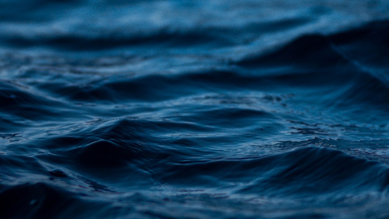 Wallpaper water, ripples, sea, wave, blur