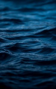 Preview wallpaper water, ripples, sea, wave, blur