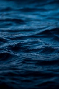 Preview wallpaper water, ripples, sea, wave, blur