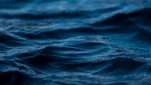 Preview wallpaper water, ripples, sea, wave, blur