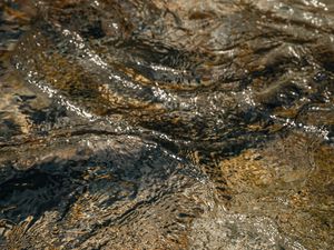 Preview wallpaper water, ripples, stones, distortion
