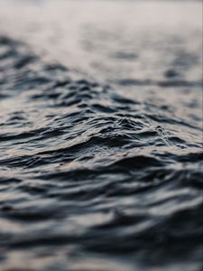 Preview wallpaper water, ripples, wave, sea