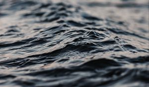 Preview wallpaper water, ripples, wave, sea