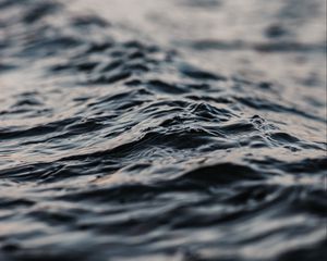 Preview wallpaper water, ripples, wave, sea