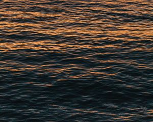 Preview wallpaper water, ripples, waves, dark