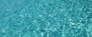 Preview wallpaper water, ripples, waves, glare, pool