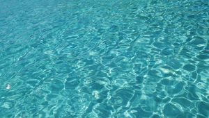 Preview wallpaper water, ripples, waves, glare, pool