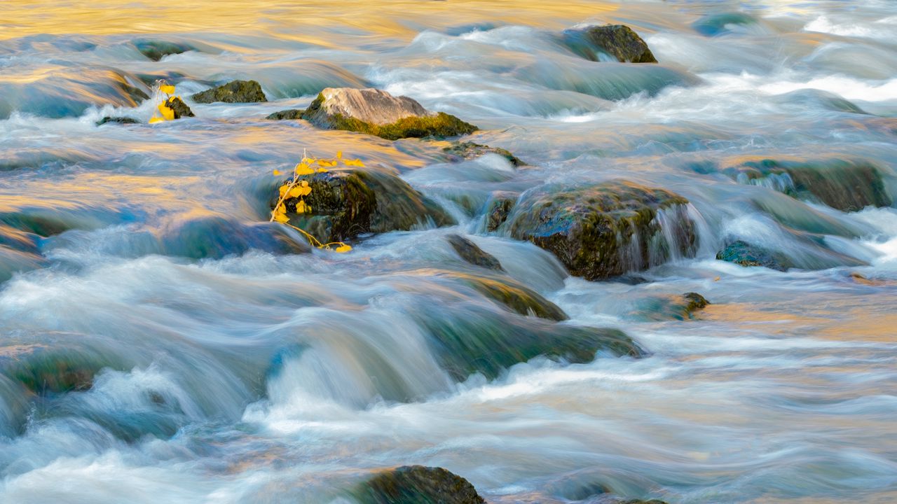 Wallpaper water, river, stones, cascade, nature, landscape