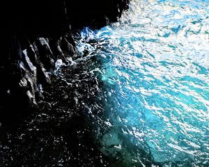 Preview wallpaper water, sea, cave, rock