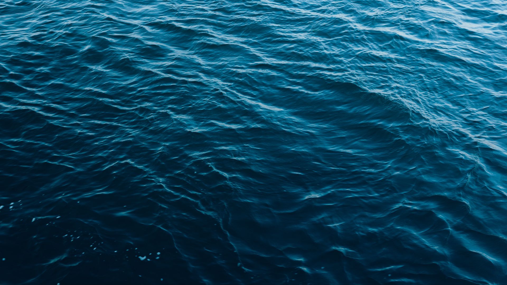 Download wallpaper 1920x1080 water, sea, ripples, surface, waves full ...