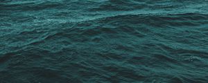 Preview wallpaper water, sea, ripples, waves, surface, ocean